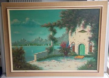 Albert Torringa schilderij uit de jaren 50/60, vintage beschikbaar voor biedingen