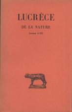 LUCRÈCE DE LA NATURE LIVRES I-VI IN 2 DELEN, Verzenden