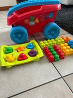 Mega Bloks Blokkenwagen, Kinderen en Baby's, Speelgoed | Speelgoedvoertuigen, Ophalen, Zo goed als nieuw