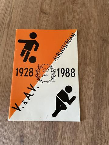 60 jarig bestaan voetbal en atletiek vereniging Alblasserdam beschikbaar voor biedingen
