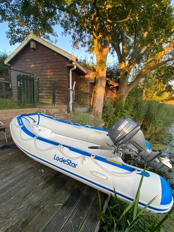 Rib rubberboot lodestar + 15pk BB. MOET NU WEG! beschikbaar voor biedingen