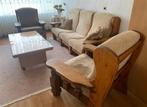 Eiken bankstel antiek uniek 1x3 2x1, Antiek en Kunst, Ophalen