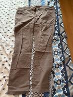 Bruine katoenen broek maat 44, Bruin, Maat 42/44 (L), Ophalen of Verzenden, Miss Etam