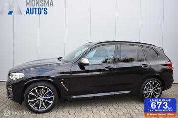 BMW X3 M40i xDrive Saphirschwarz Pano HUD H/K 360°Cam DAB M beschikbaar voor biedingen