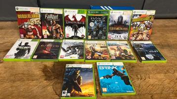 14 Xbox 360 spellen. Space marine. Borderlands. Enz enz. beschikbaar voor biedingen