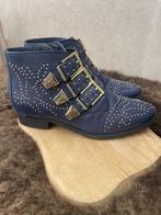 Blauw leren chloe boots, Verzenden, Nieuw