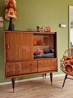 Hele mooie vintage vitrinekast uit de jaren 60, midcentury., Ophalen