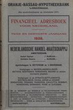 FINANCIËEL ADRESBOEK VOOR NEDERLAND 1928, Boeken, Verzenden