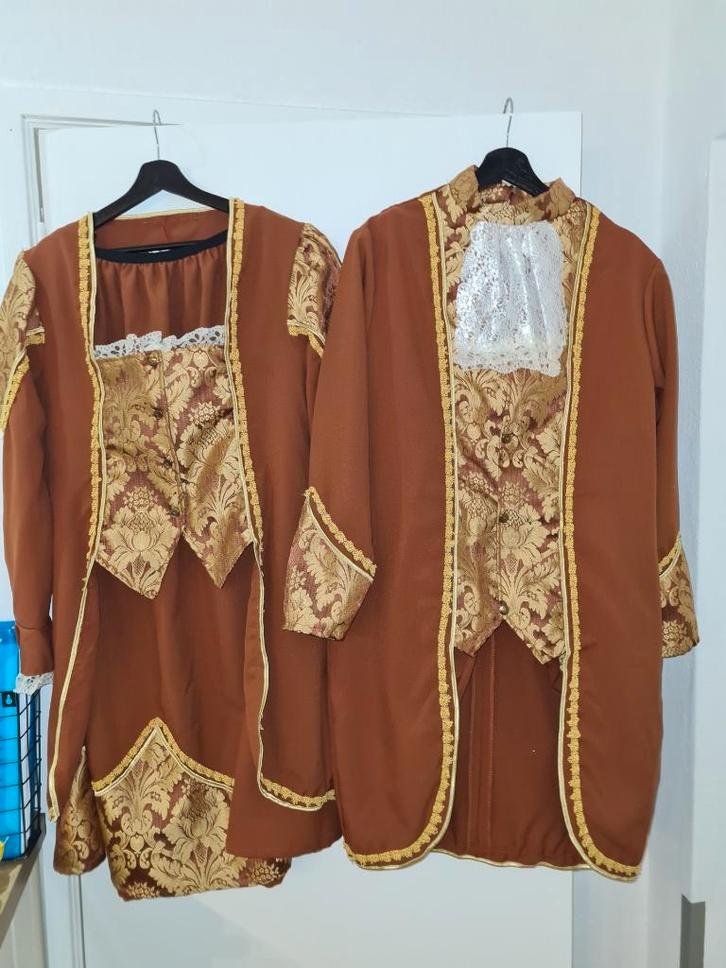 Carnavalspakken, Kleding | Dames, Carnavalskleding en Feestkleding, Zo goed als nieuw, Kleding, Carnaval, Maat 42/44 (L), Ophalen of Verzenden