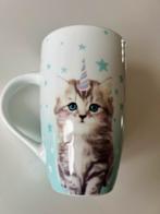 Grote mok met kat/ poes, Ophalen of Verzenden, Zo goed als nieuw, Overige stijlen, Kop(pen) en/of Schotel(s)