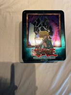 Yugioh 2003 BPT gearfried the iron knight empty tin, Ophalen of Verzenden, Zo goed als nieuw