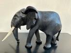 Aziatisch Houtsnijwerk beeld Olifant 20/12 cm, Antiek en Kunst, Ophalen of Verzenden
