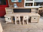 Kinderbureau steigerhout 3, Kinderen en Baby's, Kinderkamer | Tafels en Stoelen, Ophalen of Verzenden, Tafel(s) en Stoel(en)