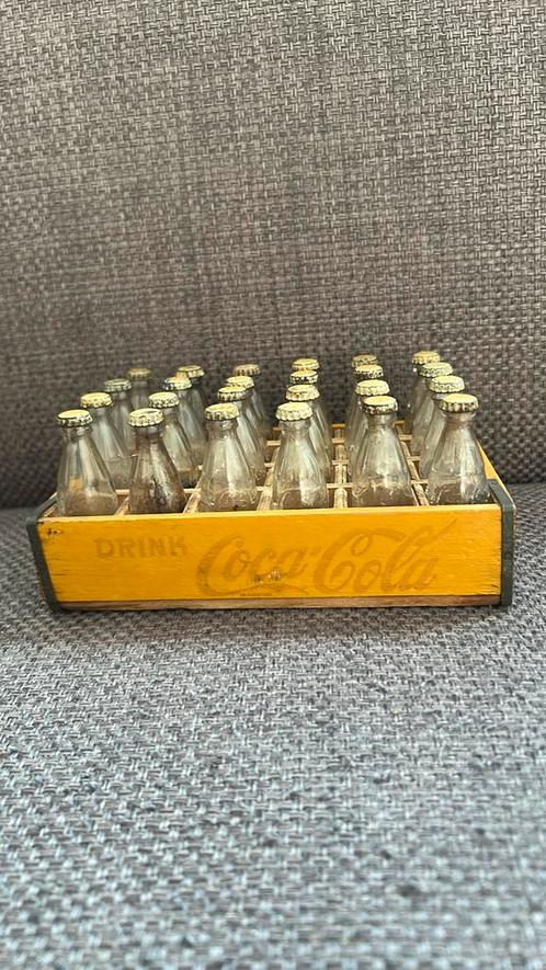 Miniatuur Coca cola krat, Verzamelen, Merken en Reclamevoorwerpen, Gebruikt, Ophalen of Verzenden