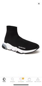 Balenciaga speed lt clear maat 41, Kleding | Heren, Schoenen, Ophalen of Verzenden, Zo goed als nieuw, Zwart