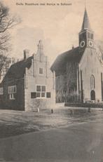 SCHOORL Oude Raadhuis met Kerk, Noord-Holland, Ongelopen, 1920 tot 1940, Verzenden