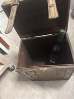 Wijnkoffer, Huis en Inrichting, Woonaccessoires | Kisten, Ophalen of Verzenden, Zo goed als nieuw, 50 tot 75 cm