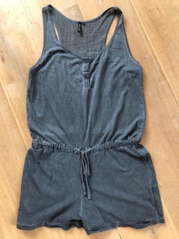 z.g.a.n. spijkerkleur blauw broek/rokjurkje maat M  beschikbaar voor biedingen