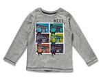 Licht grijse MEXX shirt longsleeve top Soundmachine 110-116, Kinderen en Baby's, Kinderkleding | Maat 110, Mexx, Nieuw, Ophalen of Verzenden