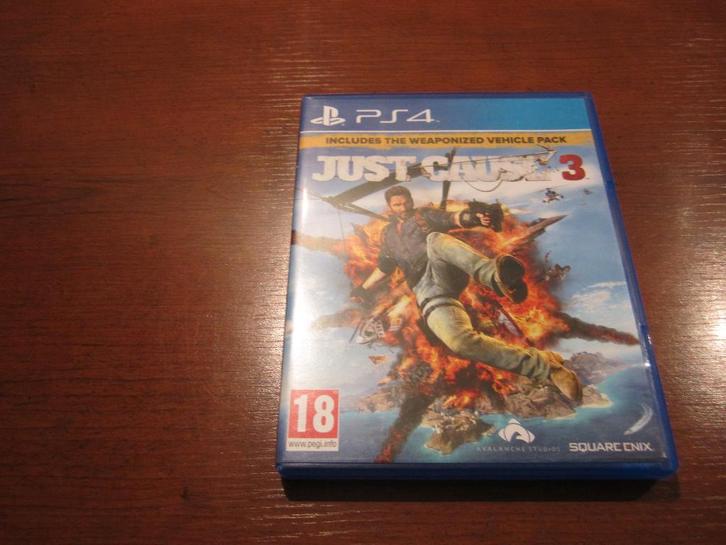 Just Cause 3 - PS4, Spelcomputers en Games, Games | Sony PlayStation 3, Zo goed als nieuw, Avontuur en Actie, 1 speler, Vanaf 18 jaar