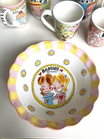 BLOND AMSTERDAM: Besties forever! schaal/kom beschikbaar voor biedingen