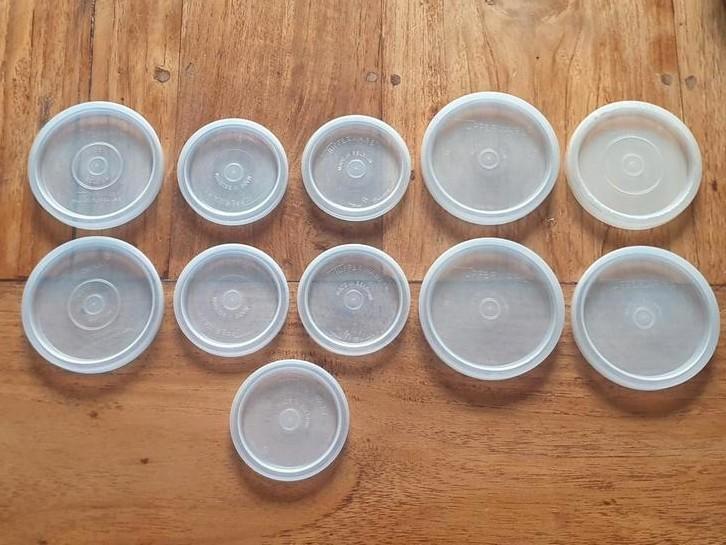 Tupperware ronde dekseltjes, Huis en Inrichting, Keuken | Tupperware, Nieuw, Ophalen of Verzenden