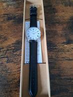 Nieuw CROWN herenhorloge, model Rome., Sieraden, Tassen en Uiterlijk, Horloges | Heren, Overige merken, Leer, Staal, Polshorloge