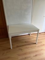 Uitschuifbare EKEDALEN tafel van Ikea, wit,, Ophalen, 100 tot 150 cm, Grenenhout, 50 tot 100 cm