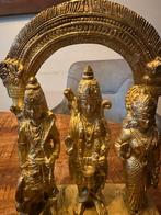 Gouden Rama, Sita en Lakshmana Beeld, Antiek en Kunst, Ophalen of Verzenden