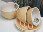 Tams England honey kop en schotel bordjes en kom, Huis en Inrichting, Keuken | Servies, Ophalen of Verzenden, Zo goed als nieuw