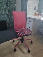 Roze bureaustoel is wel gebruikt., Ophalen, Gebruikt, Roze