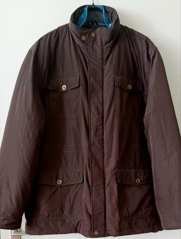 Herenjas, herfst/winterjas, XXXL, bruin, gevoerd. z.g.a.n. beschikbaar voor biedingen