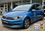 Volkswagen Touran 1.0 TSI Comfortline 7p Climat, ACC, Stoelv, Voorwielaandrijving, Gebruikt, 4 cilinders, Blauw