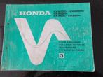 Werkplaatsboek onderdelenboek Honda CX500 CA CB DA A B, Motoren, Handleidingen en Instructieboekjes, Verzenden, Honda