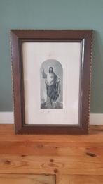 Schilderij met fotogravure Jezus - Ernst Deger Pinx, Ophalen