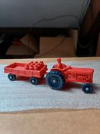 tomte tractor aanhanger melkbussen rood, Hobby en Vrije tijd, Ophalen of Verzenden, Zo goed als nieuw, Tractor of Landbouw