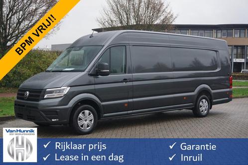 Volkswagen Crafter 35 177PK L5H3 AUT Facelift BPM VRIJ! 13", Auto's, Bestelauto's, Bedrijf, Te koop, ABS, Achteruitrijcamera, Alarm