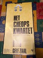 Vintage poster Het cheops Kwartet, Gele zaal *Antwerpen 1987, Deurposter of groter, Ophalen of Verzenden, Muziek, Rechthoekig Staand