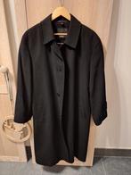 HERENMANTEL ZWART KASJMIER, Kleding | Heren, Jassen | Winter, Ophalen, Zo goed als nieuw, Maat 52/54 (L), Zwart