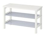 Ikea TJUSIG bank met schoenenrek, 108x34x50 cm,, Doe-het-zelf en Verbouw, Hout en Planken, Minder dan 25 mm, Ophalen of Verzenden
