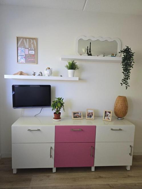 Ikea Besta - dressoir kast, Huis en Inrichting, Kasten | Dressoirs, Zo goed als nieuw, 150 tot 200 cm, 25 tot 50 cm, Met lade(s)