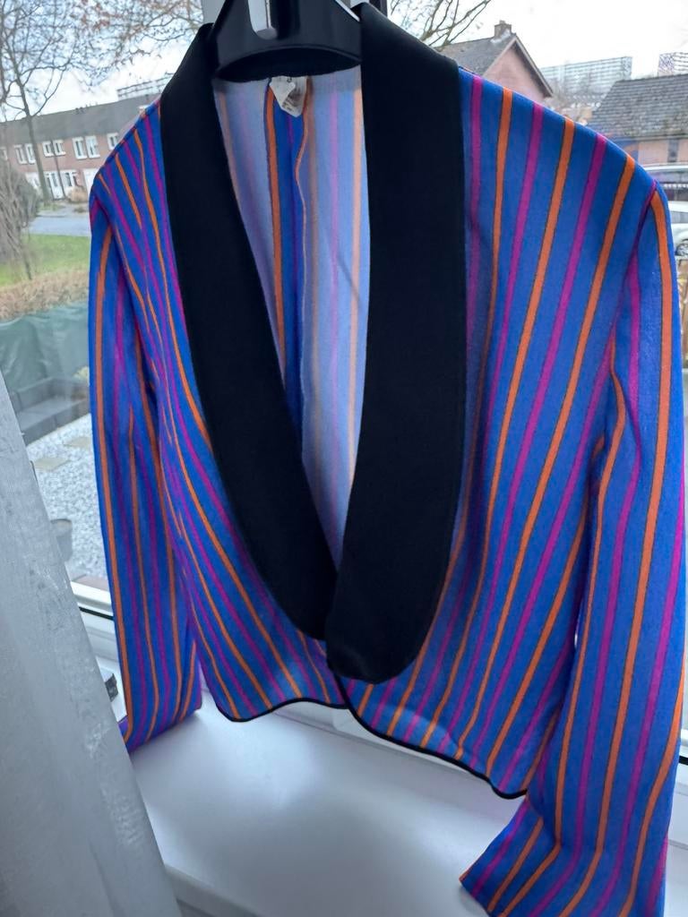 Dames jasje carnaval mt 50, Ophalen, Zo goed als nieuw, Maat 48/50 (M)