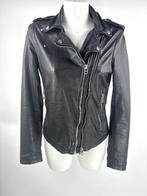GOOSECRAFT zwart leer jacket  Maat M, Maat 38/40 (M), Goosecraft, Zwart, Ophalen of Verzenden