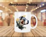 Amerikaanse Bulldog profiel mok, Ophalen of Verzenden, Nieuw, Overige stijlen, Kop(pen) en/of Schotel(s)