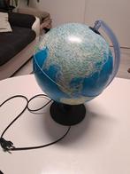 Verlichte Wereldbol, Huis en Inrichting, Woonaccessoires | Wereldbollen, Ophalen of Verzenden, Gebruikt