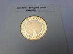 Aruba gouden 100 Florin 1999 Vespucci met certificaat, Koningin Beatrix, Losse munt, Goud, Overige waardes