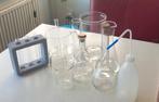 #Diverse glazen laboratoriumbenodigdheden, Ophalen of Verzenden, Zo goed als nieuw, Meerdere media, Overige typen