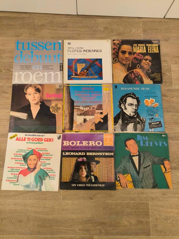 36 Vinyl LP's - Diverse Genres, Cd's en Dvd's, Vinyl | Overige Vinyl, Gebruikt, 12 inch, Ophalen of Verzenden