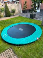 Berg InGround Favorit Trampoline 2,7m + Afdekhoes, Ophalen, Gebruikt
