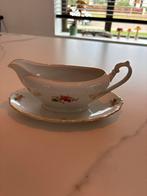 Vintage MZ Czechoslovakia Sauskom met Schotel, Gebruikt, Ophalen of Verzenden, Kom(men), Overige stijlen